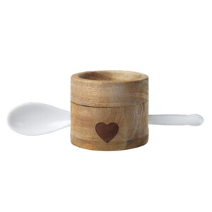 Eierbecher-Set "Herz"