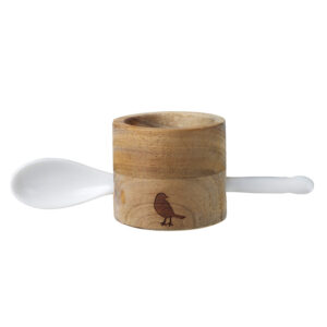 Eierbecher-Set "Vogel"