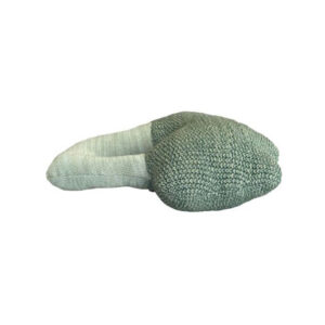 Gestricktes Kissen "Brucy, der Brokkoli" – Bild 6