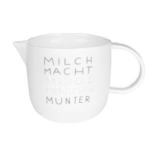 Milchkännchen "Milch macht müde Menschen munter" – Bild 3