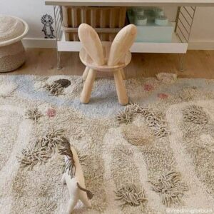 Waschbarer Spielteppich "Naturpfad" – Bild 3