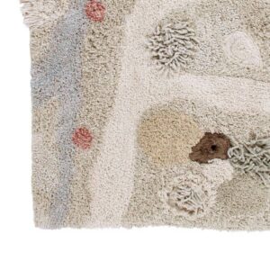 Waschbarer Spielteppich "Naturpfad" – Bild 5