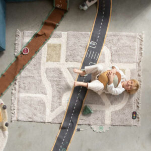 Waschbarer Spielteppich "Eco City"