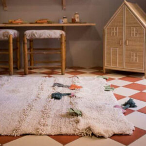 Waschbarer Teppich "Gemüse-Garten" – Bild 3