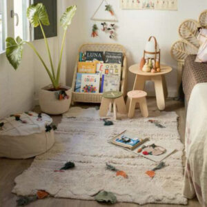 Waschbarer Teppich "Gemüse-Garten" – Bild 2