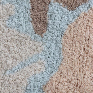 Waschbarer Vintage-Teppich "Weltkarte" – Bild 4