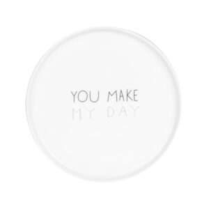 Kleiner Teller "You make my day" – Bild 2