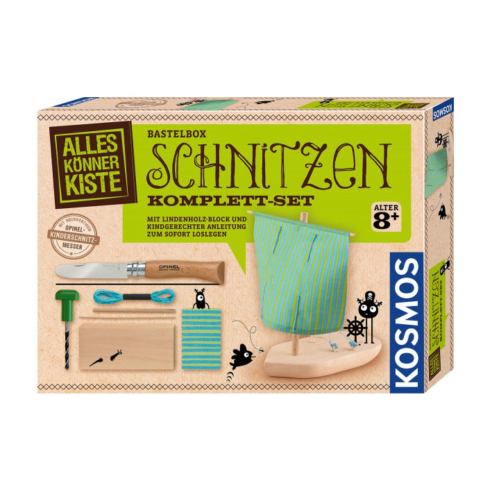 schnitzen_komplettset Bastelbox "Schnitzen Komplett-Set" – Bild 1