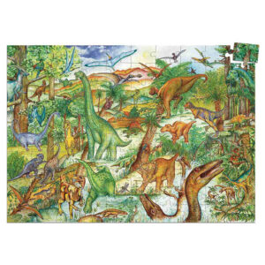 Wimmelpuzzle "Dinosaurier" (100 Teile) – Bild 2