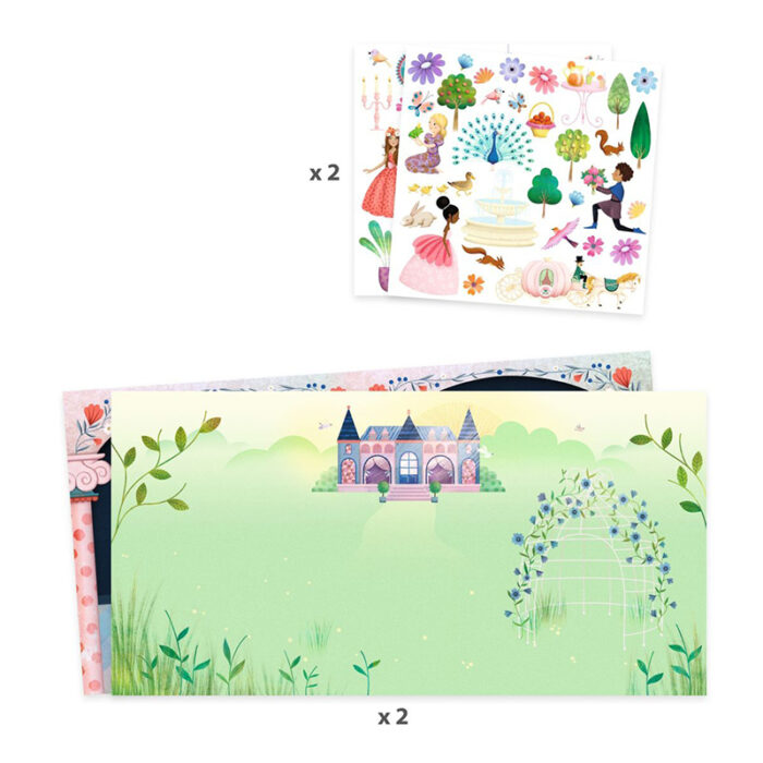 Stickerbuch "Leben im Schloss" – Bild 3