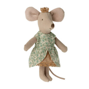 Kuschelmaus Prinzessin, Kleine Schwester in der Schachtel (H 11 cm) – Bild 2