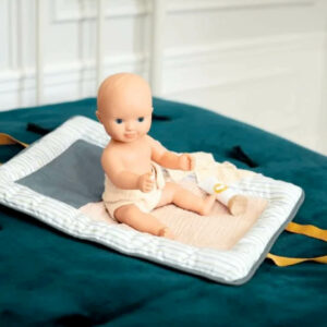 Puppen-Wickeltasche "Blue Fly"