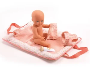 Puppen Wickeltasche Pink Peak – Bild 2