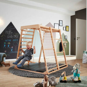 Kinderschaukel Set aus Holz – GRETA, EMILIA, FRIDA & LEON – Bild 5