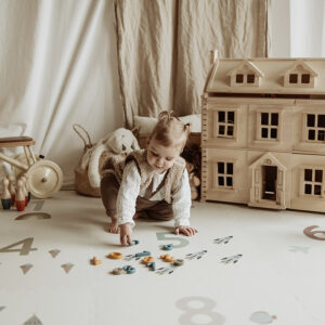 2 in 1 Spielmatte EEVAA "Numbers"