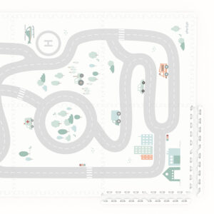 2 in 1 Spielmatte EEVAA "Roadmap" – Bild 4