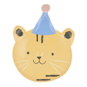 Gestanzte Figuren-Pappteller "Tier-Parade" von Meri Meri – Bild 3