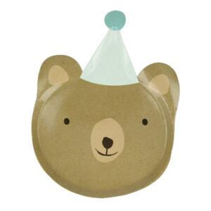 Gestanzte Figuren-Pappteller "Tier-Parade" von Meri Meri – Bild 5