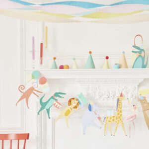 Girlande "Tier-Parade" von Meri Meri