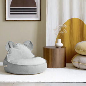 Bären-Sitzsack mit Samtbezug – Ansicht 7