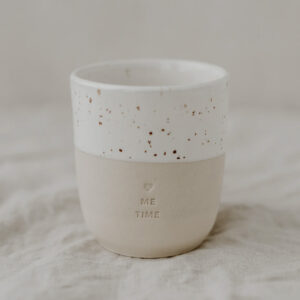 Steingut-Becher "Me Time" – Bild 2