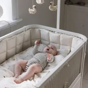 sebra Komplett-Set "Baby & Jr." – Bett & Matratze (Classic white) – Bild 3