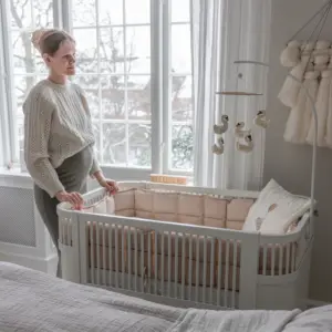 sebra Komplett-Set "Baby & Jr." – Bett & Matratze (Classic white) – Bild 5