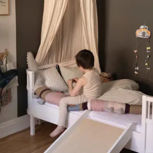 sebra Bett "Junior & Grow" (Classic white) – Bild 5