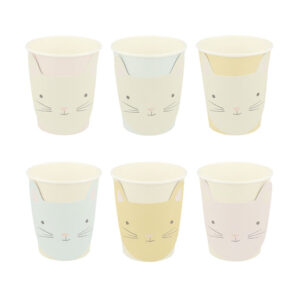 Pappbecher "Süße Kitten" von Meri Meri