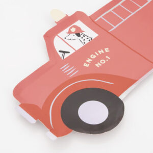 Feuerwehr-Pappteller von Meri Meri – Bild 3