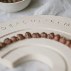 Frühstücksbrettchen Regenbogen "ABC" – Bild 7