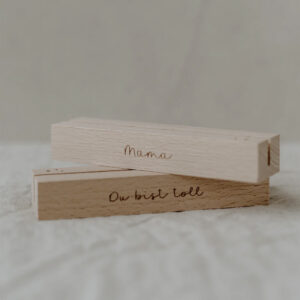 Trockenblumen- und Kartenständer "Mama" – Bild 3