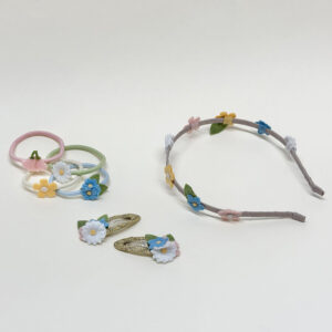 Blumenwiese Haarspangen – Bild 2