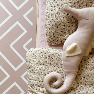 Spielmatte "Moderne Blöcke" von eeveve (altrosa) – Bild 2