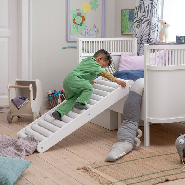 Rollenrutschbahn für das Sebra-Bett "Baby & Jr." (Classic white) – Bild 2