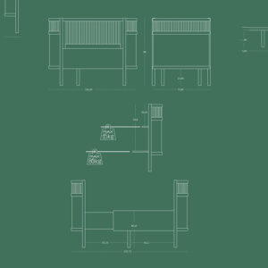 Sebra-Bett "Baby & Jr." (Classic white) – Bild 3