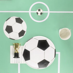 Fußball-Pappteller von Meri Meri