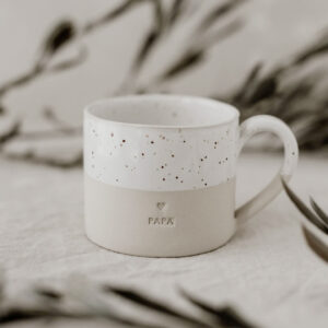 Steingut-Tasse "Papa"