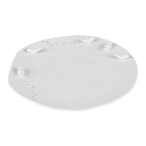 Dekorativer Teller "Vogelschwarm"