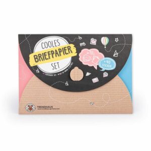 Briefpapier-Set mit Stickersheet (21-teilig) – Bild 2