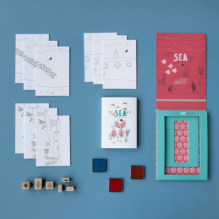 Stempel-Set Calm Stamps "Ozean" – Bild 1