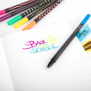 Gelpens in neonfarben (6er-Set) – Bild 4