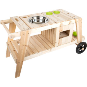 Matschküche aus Holz – Bild 4