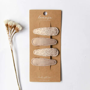 Haarspangen "Soft Leo Clips"