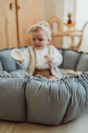 3 in 1 Spielmatte "Bloom" (Dusty Blue) – Bild 8