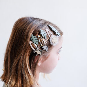 Zebra Haarklammern-Set – Bild 3