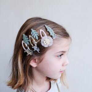 Zebra Haarklammern-Set