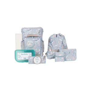 Schulranzen-Set Rebel Air+ Aqua (Nordic Collection)