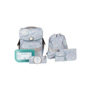 Schulranzen-Set Timeless Air+ Aqua (Nordic Collection)