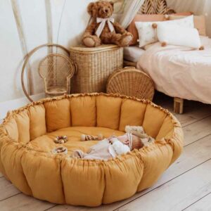 3 in 1 Spielmatte "Bloom" (Mustard) – Bild 5